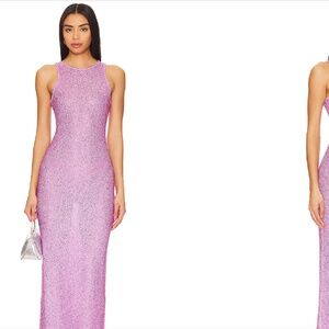 Lovers and Friends Hollis Sequin Midi Dress